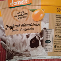 Joghurt Sanddorn