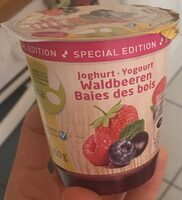 Yogourt baies des bois sans lactose
