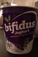 Joghurt Myrtille