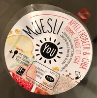 Muesli Pomme, Fraise et Chia