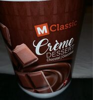 Creme dessert chocolat
