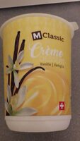 Crème dessert vanille