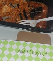 Poulet stroganoff