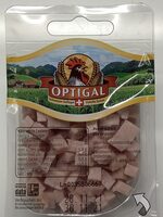 Dés de poulet