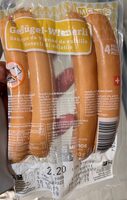 Saucisses de vienne de volaille