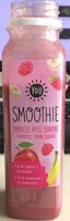 Smoothie framboise, pomme, banane