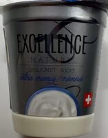 Yogourt Excellence sucré avec crème