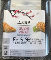 Sushi Wrap Chicken Satay