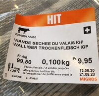 Viande séchée