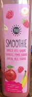 Smoothie framboise, pomme banane