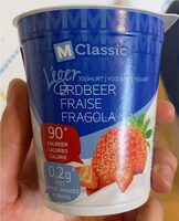 Yoghourt léger fraise