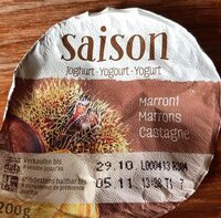 Saison Joghurt - Marroni