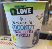 Kokosnuss Heidelbeer Joghurt