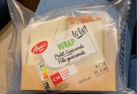 Wrap poulet guacamole