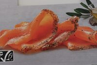 Saumon fumé avec goût de truffes
