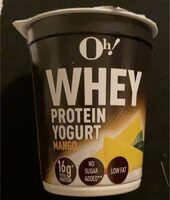 Whey Protein Yogurt Mango