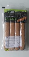 Plant-based sausage