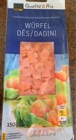 Coop dés saumon fumé