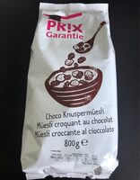 Muesli croquant au chocolat