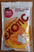 Chewing gum EXOTIC