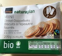 Mini Biscuits à l'épeautre fourrés