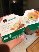 Yaourt pomme-miel-gingembre