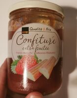 Konfitüre Erdbeeren Rhabarber