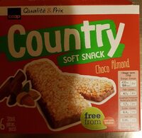 Country soft snack Choco Almond