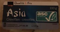 Asia crevetten-crevettes