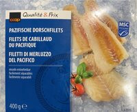 Filets de cabillaud du pacifique