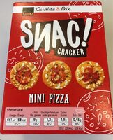 Snac cracker mini pizza
