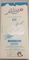 Coconut Edelbitter Schokolade mit Cremiger Kokos-Fullung
