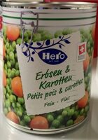 Erbsen und Karotten