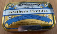 Grether's Pastilles Blackcurrant Zuckerfrei