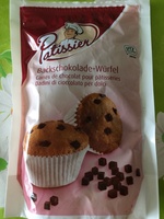 Carrés de chocolat pour pâtisserie