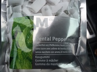 Dental Peppermint Gomme à mâcher sans sucre