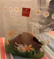 Chocolat au lait décoré