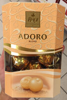 Adoro blond chocolat blanc au caramel et fourré crème