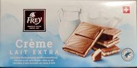 Chocolat au lait extra fin avec crème au lait