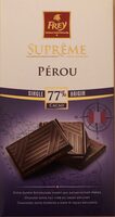 Chocolat suprême Pérou single origin 77% cacao
