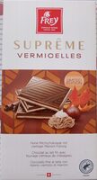 Chocolat au lait fin avec fourrage crémeux de châtaignes