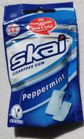 Sugarfree gum - peppermint