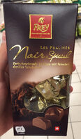 LES PRALINÉS Noir Spécial Zartschmelzende Pralinés mit feinster dunkler Schokolade