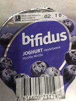 Bifidus yoghourts