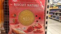 Biscuit Nature Fond de biscuit