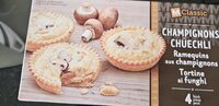 Tartelettes aux champignons