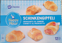 Happy Hour Schinkengipfeli mit Schinkenfüllung