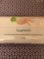 Spaghettini A la semoule complète