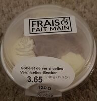 Gobelet de vermicelles