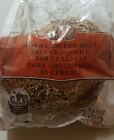 Pain croquant aux céréales